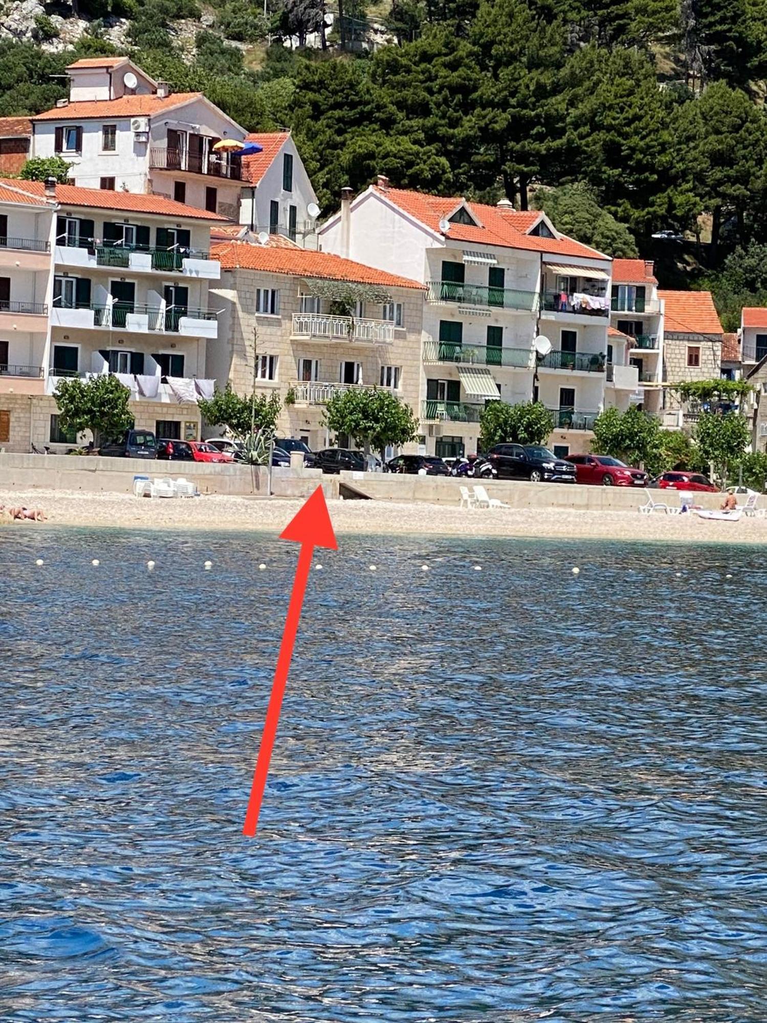 Villa Leo Beach Studio Podgora Kültér fotó